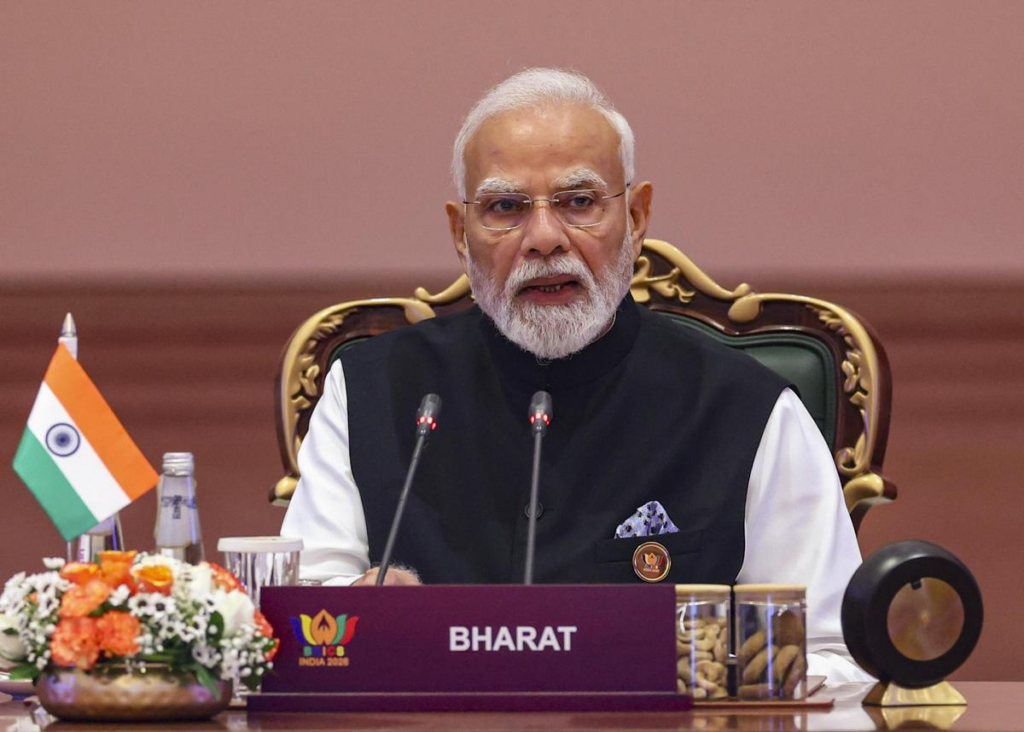 Prime Minister Narendra Modi used the summit to argue that developing countries should move from being “rule-takers” to “rule-shapers”