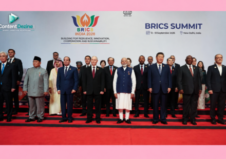The BRICS summit photoshoot